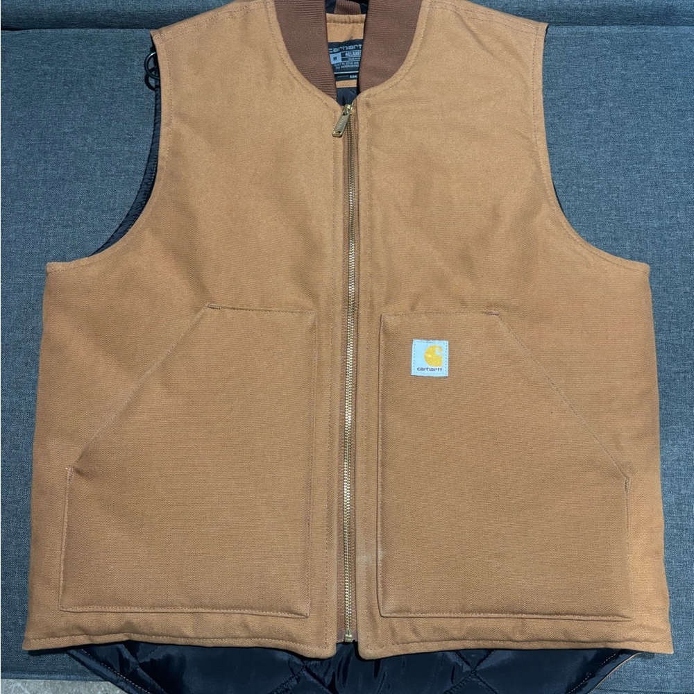 Carhartt Men's Tan Work Vest